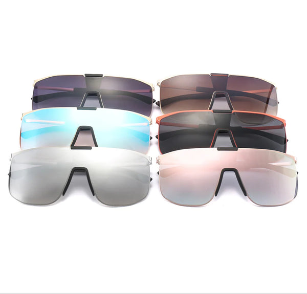 Sunglasses, One-Piece Big Frame Sunglasses