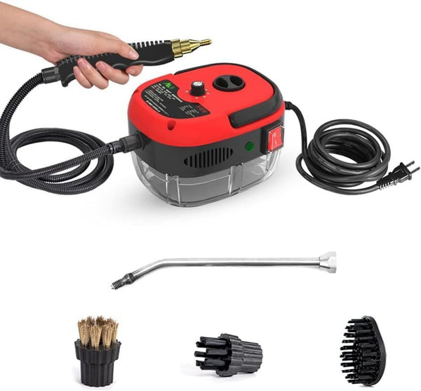 2500W Household High-temperature Steam Cleaner, Sterilization Air Conditioning Kitchen Hood Home Car Steaming Cleaner 220V