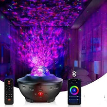 360° Black Starry Night Projector
