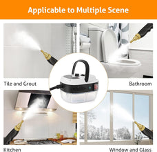 2500W Household High-temperature Steam Cleaner, Sterilization Air Conditioning Kitchen Hood Home Car Steaming Cleaner 220V