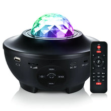 360° Black Starry Night Projector